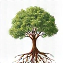 Icon representing long-term health, such as a thriving tree or a balanced scale.