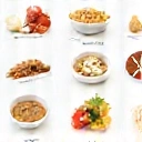 Icon representing dietary restrictions, such as crossed-out foods or allergy symbols.